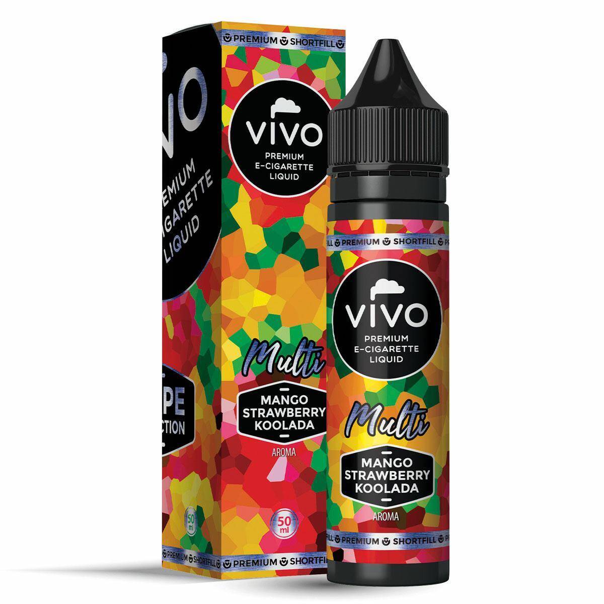 PREMIX VIVO Vape Selection - Multi - Mango - Strawberry Koolada 50ml