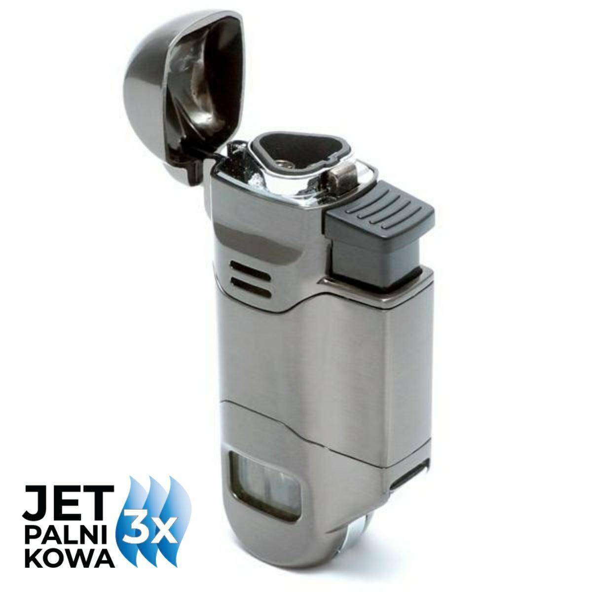SMO-Zapalniczka Winjet 3 x Jet Graphite