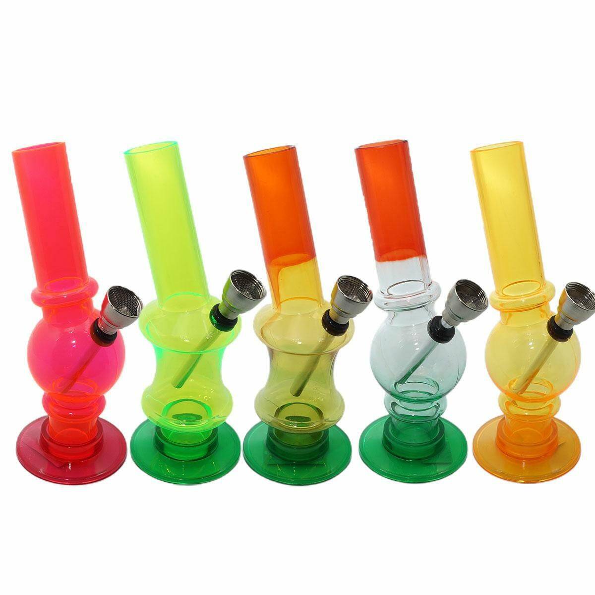 Bong Pipe - 40 Acrylic Mini Mix (14cm)