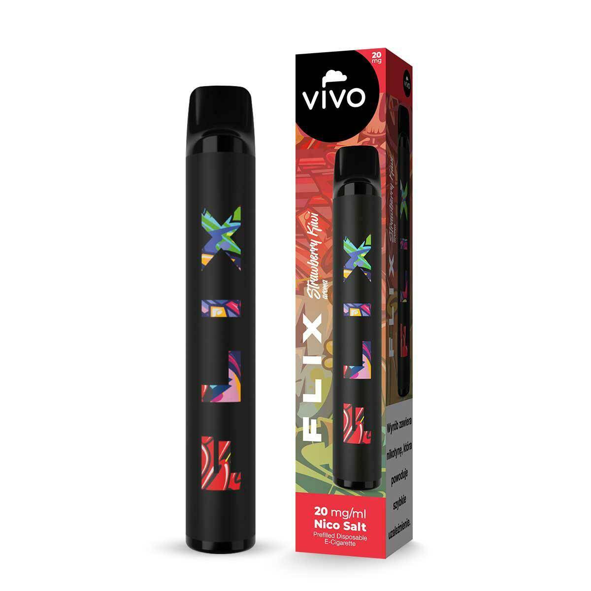 E-papieros VIVO FLIX 700 - Strawberry Kiwi 20mg