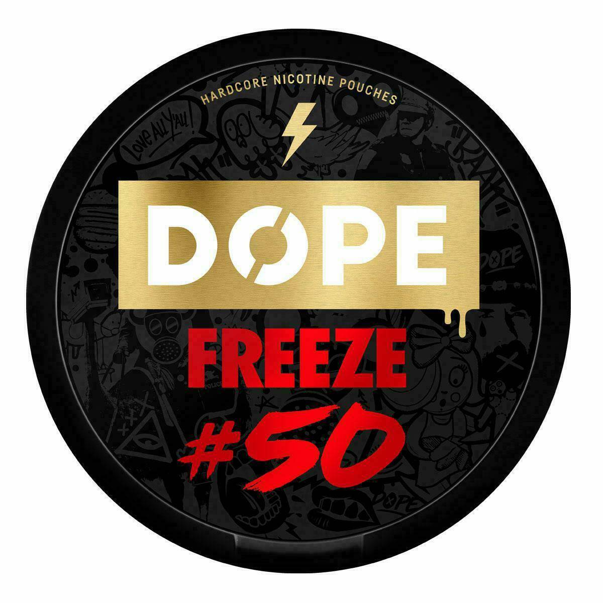 Nicotine Pouches DOPE - Freeze 50mg/g