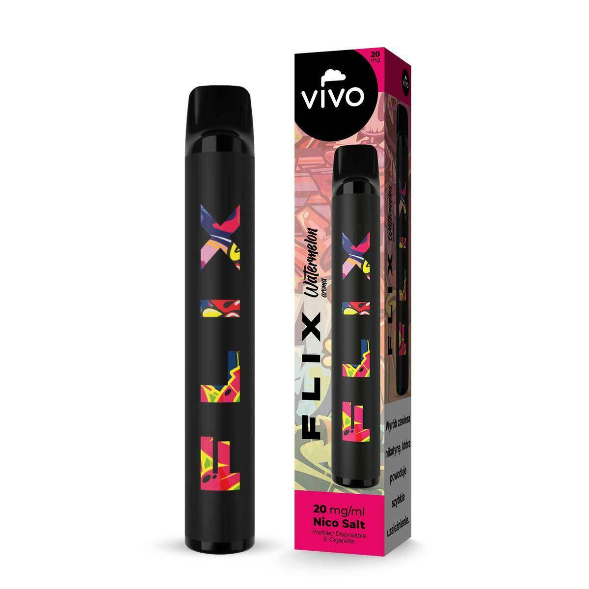 Disposable e-cigarette VIVO FLIX 700 - Watermelon 20mg