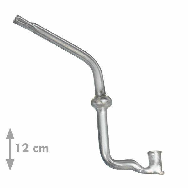 Lufka szklana 17 - Gięta hartowana (12cm)