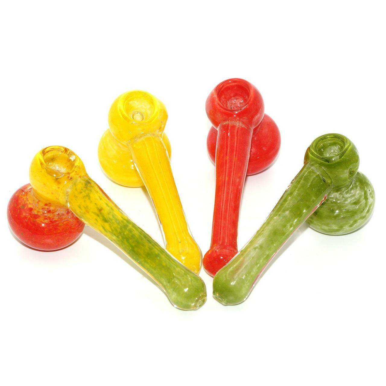 Fajka szklana Bryon - mix kolorów (11,5-12cm)