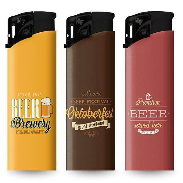 High Fire piezo lighter - Beer