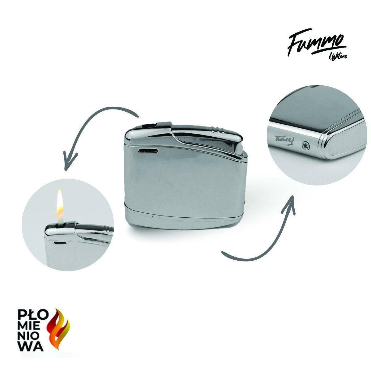 Lighter - Fummo Parkes (Flame/Sliver)