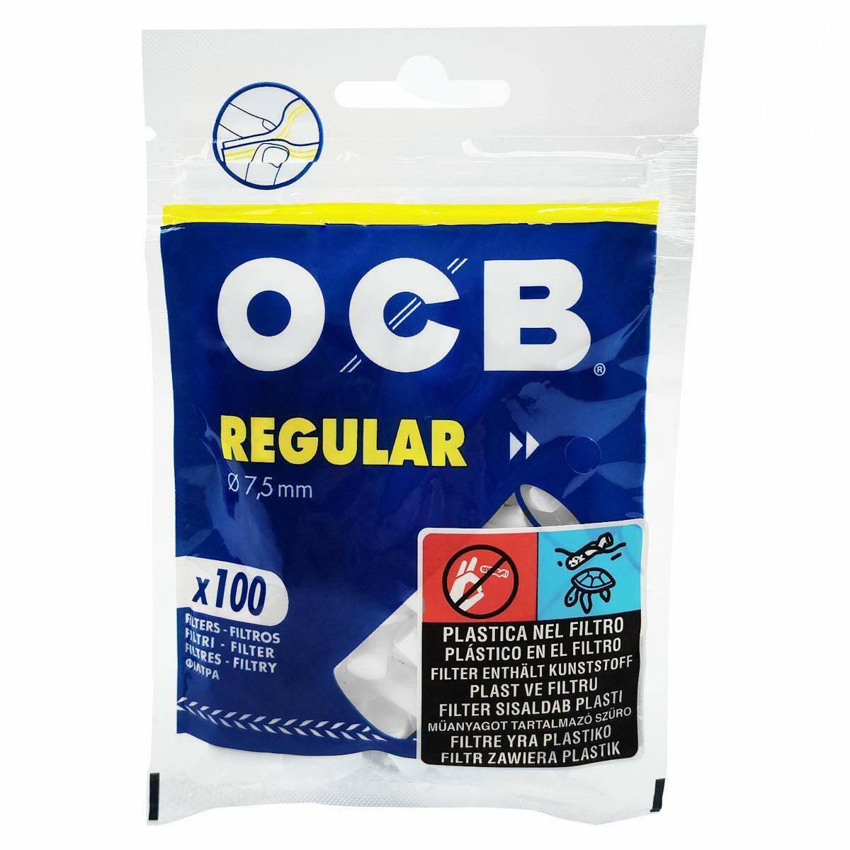 Filtry OCB fi7,5 Regular a`100
