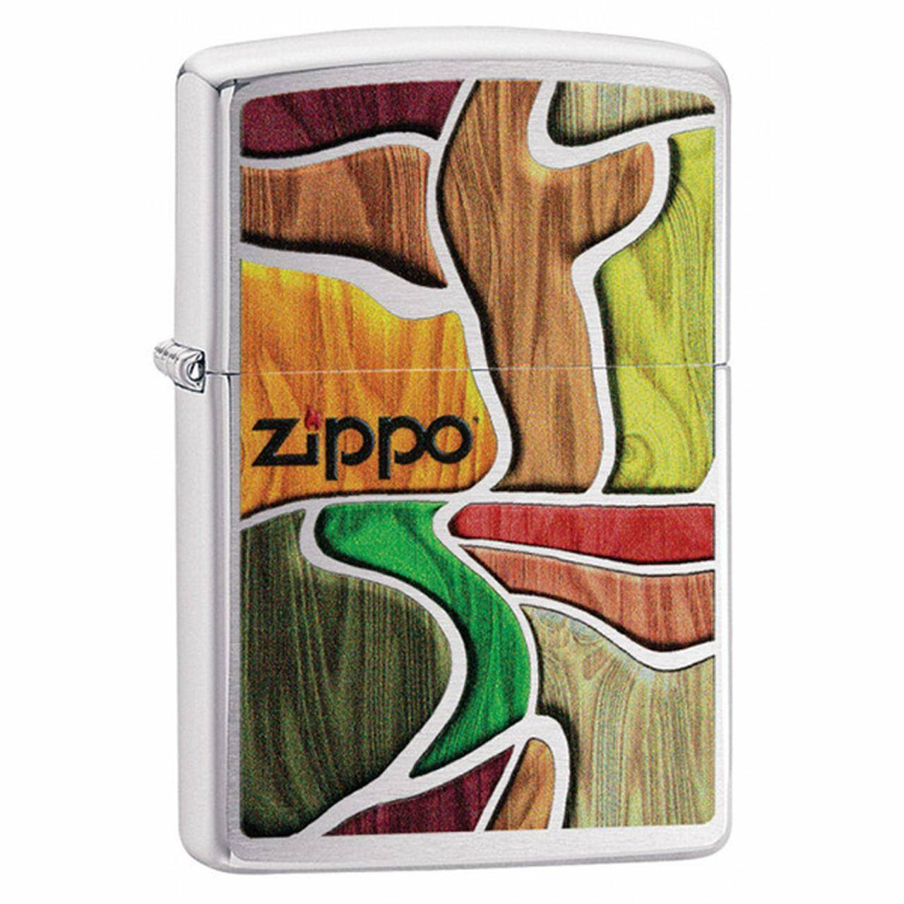 ZIPPO - COLORFUL WOOD DESIGN