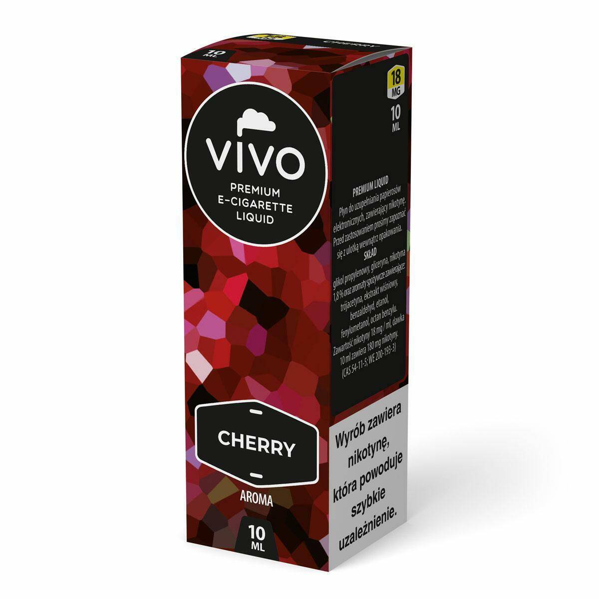 E-liquid VIVO - Cherry Aroma 18mg (10ml)