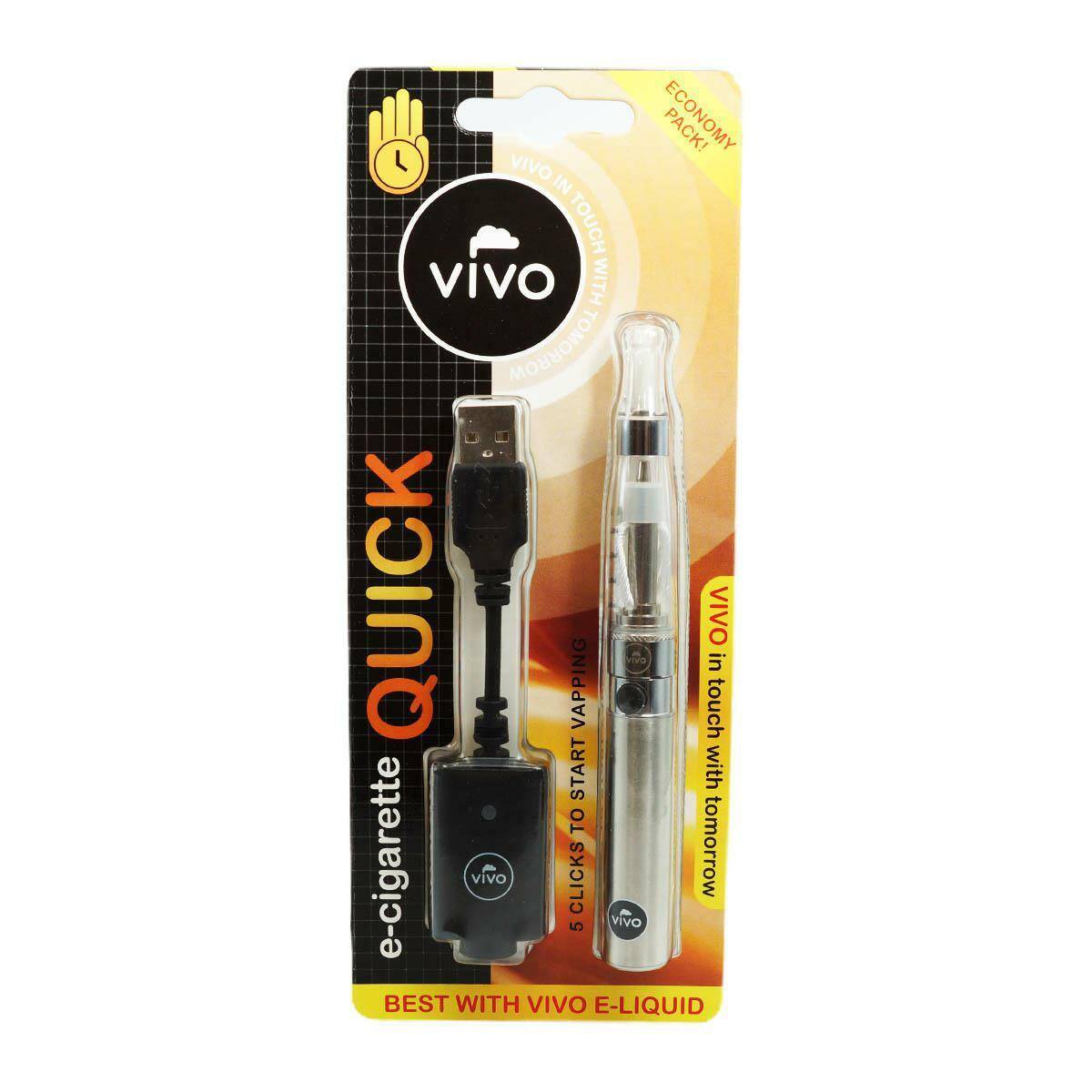 E-papieros VIVO QUICK (Silver/Clear)