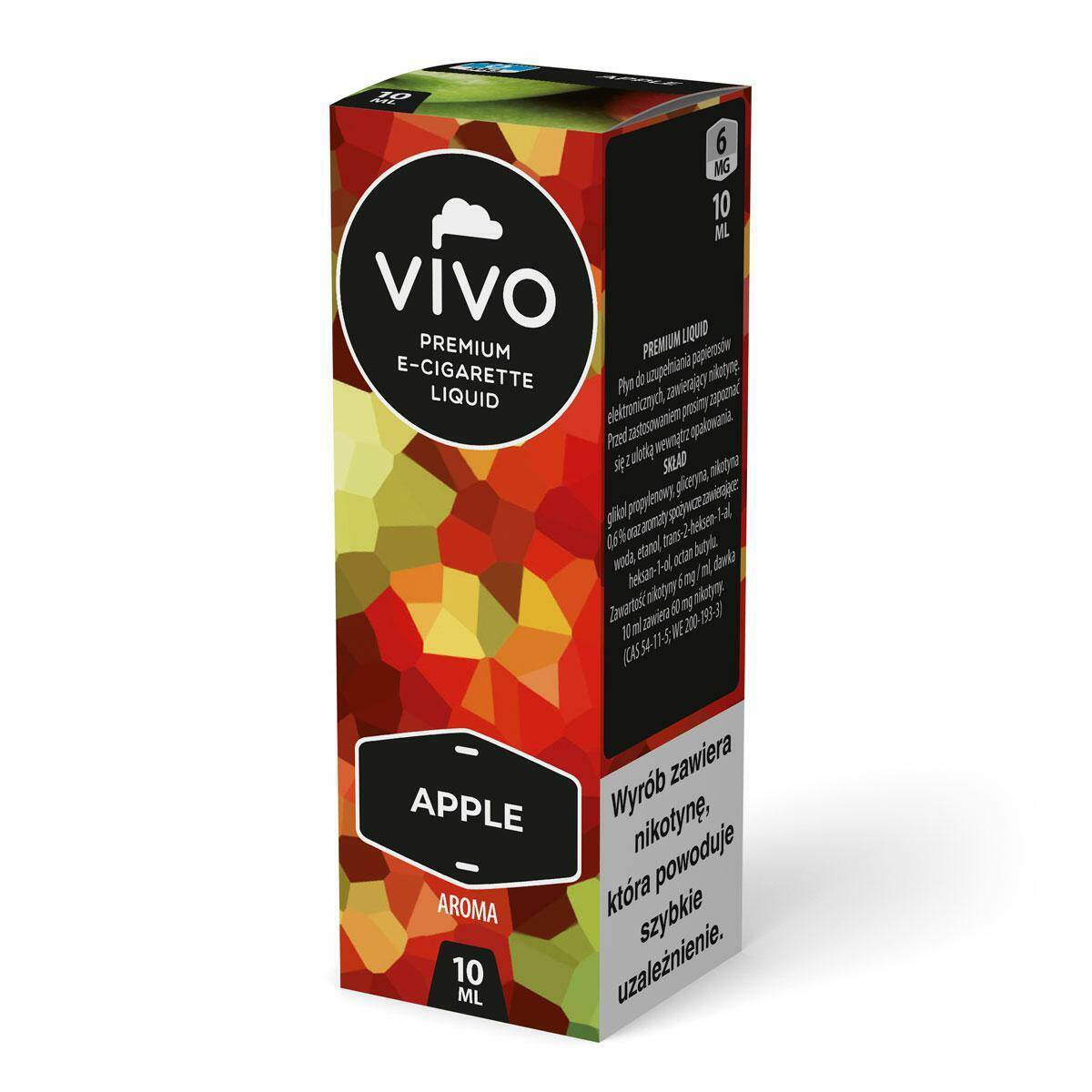 E-liquid VIVO - Apple Aroma 6mg (10ml)