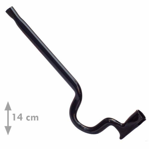 Small glass pipe 12 - Bent mix (14cm)