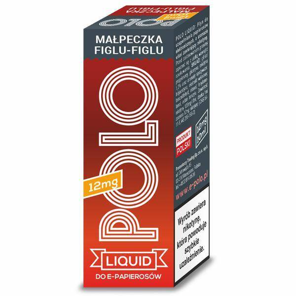 E-liquid POLO - Małpka Figlu Figlu 12mg (10ml)