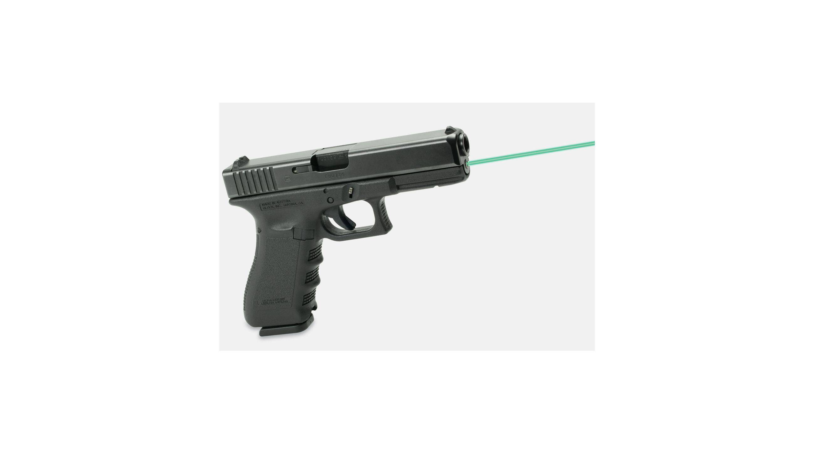 Wskaźnik laserowy w żerdzi do pistoletu