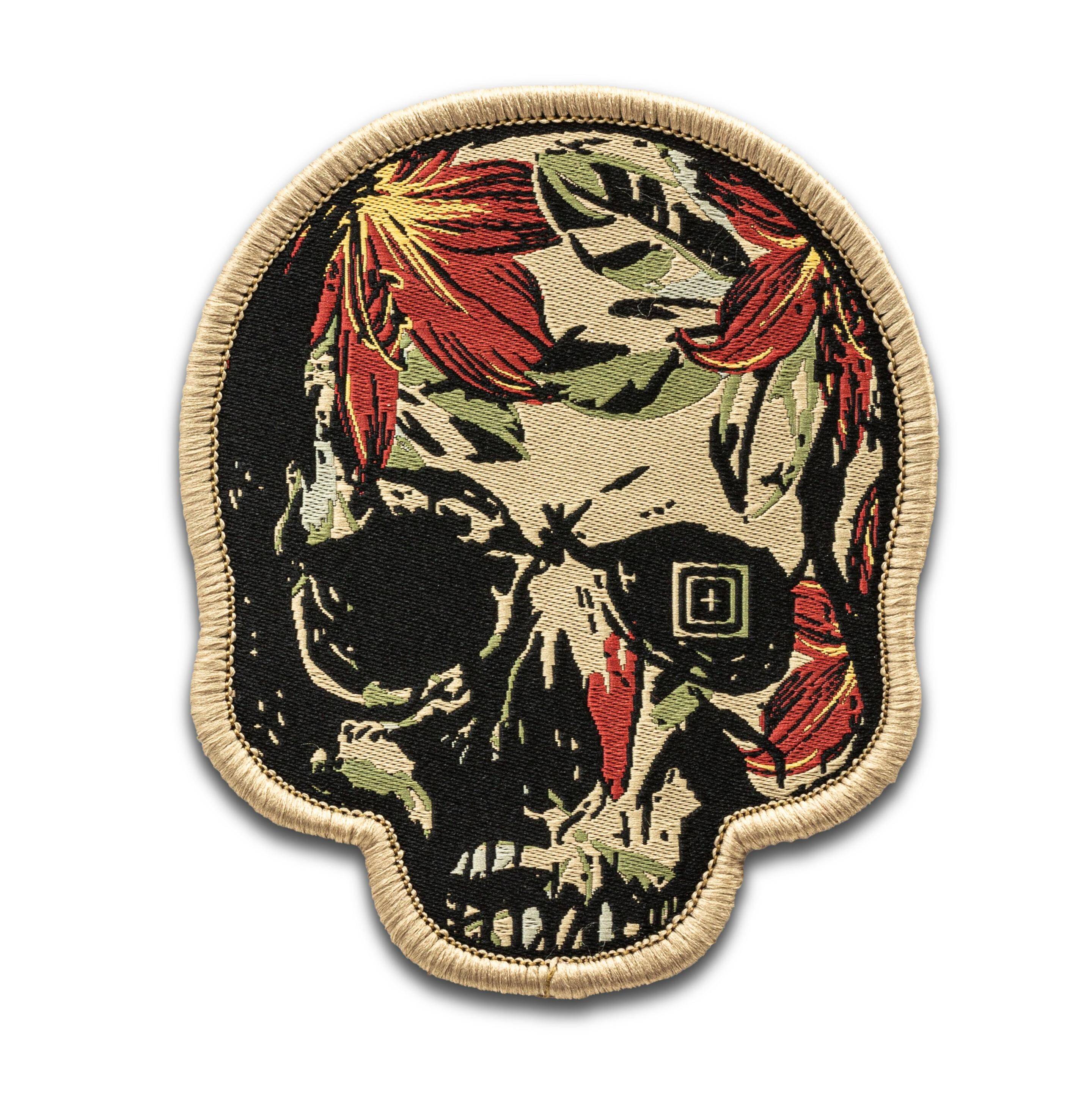 Patch 5.11 TROPICAL SKULL PATCH kolor: