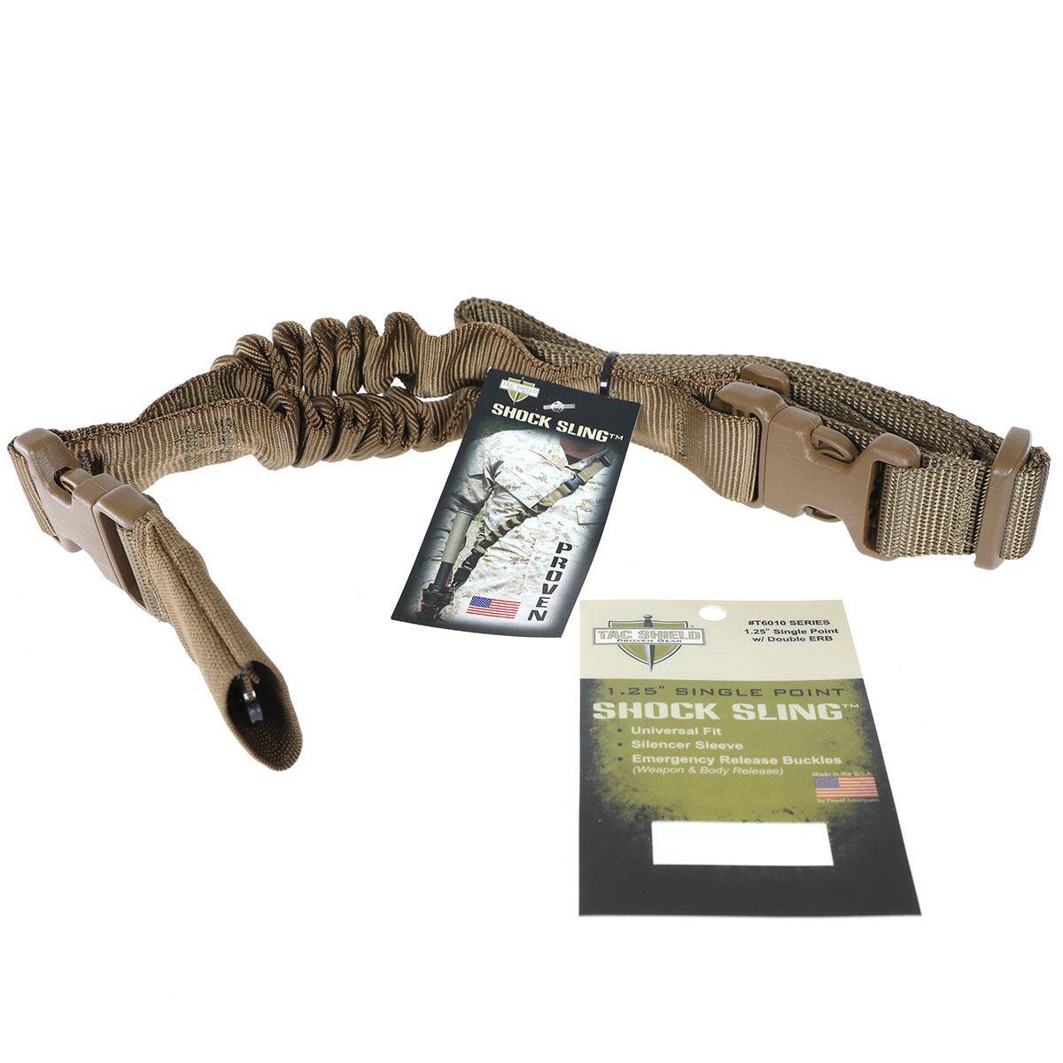 Tac Shield Shock Sling Bungee One-Point
