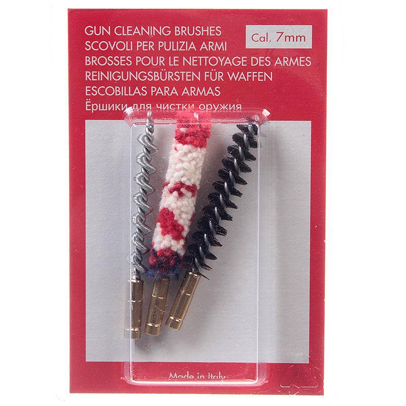 Cleaning Rod Spare Brushes Set 3pcs