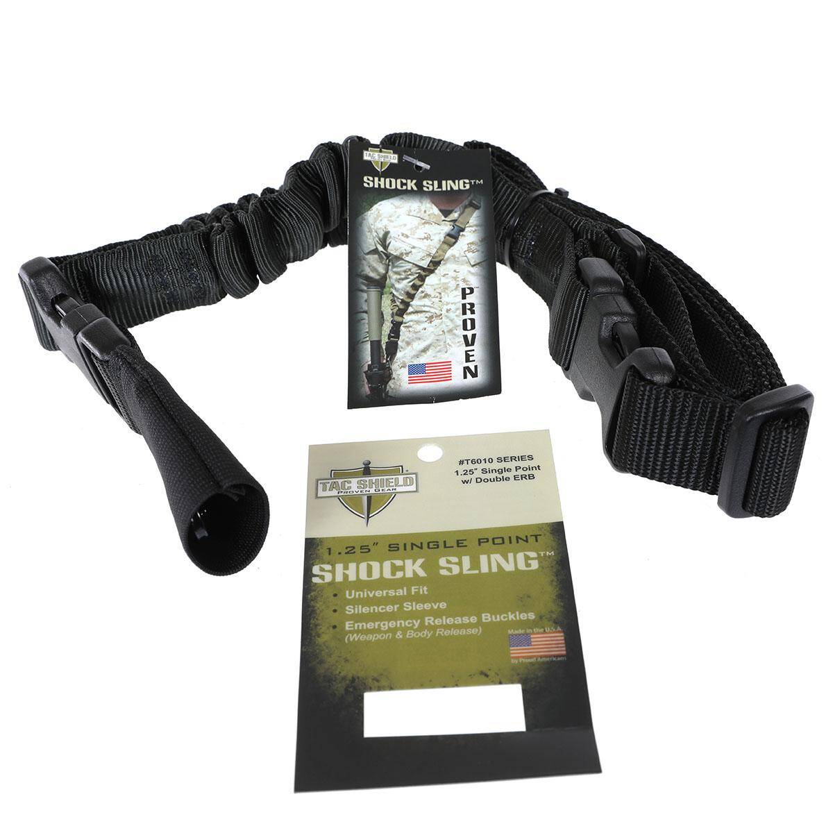 Tac Shield Shock Sling Bungee One-Point