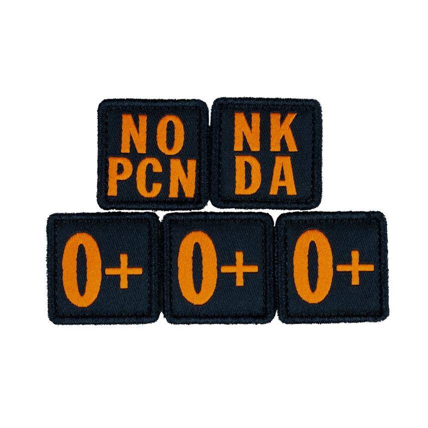 Patch grupa krwi 5.11 BLOOD TYPE PATCH