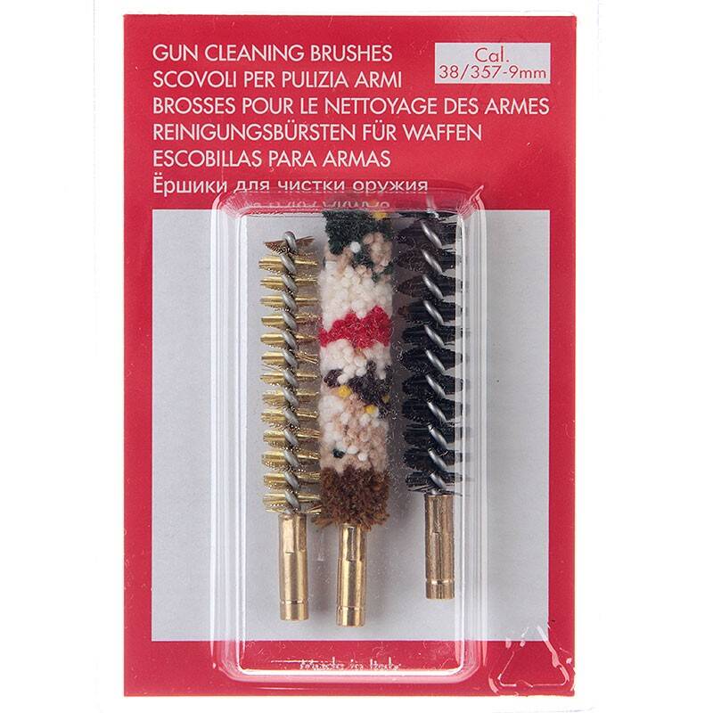 Cleaning Rod Spare Brushes Set 3pcs