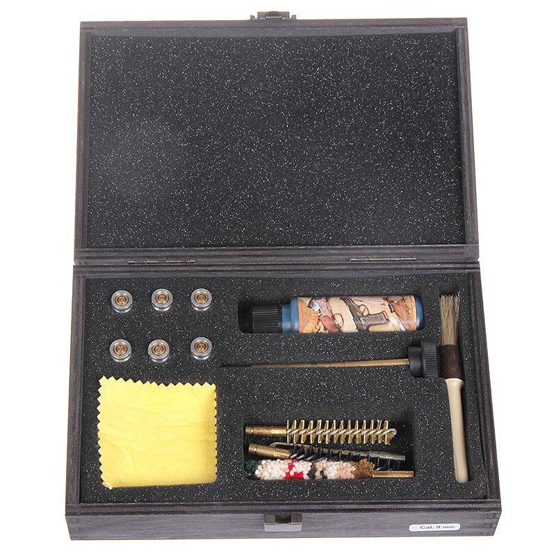 Cleaning Kit Pistol (Wooden Box)