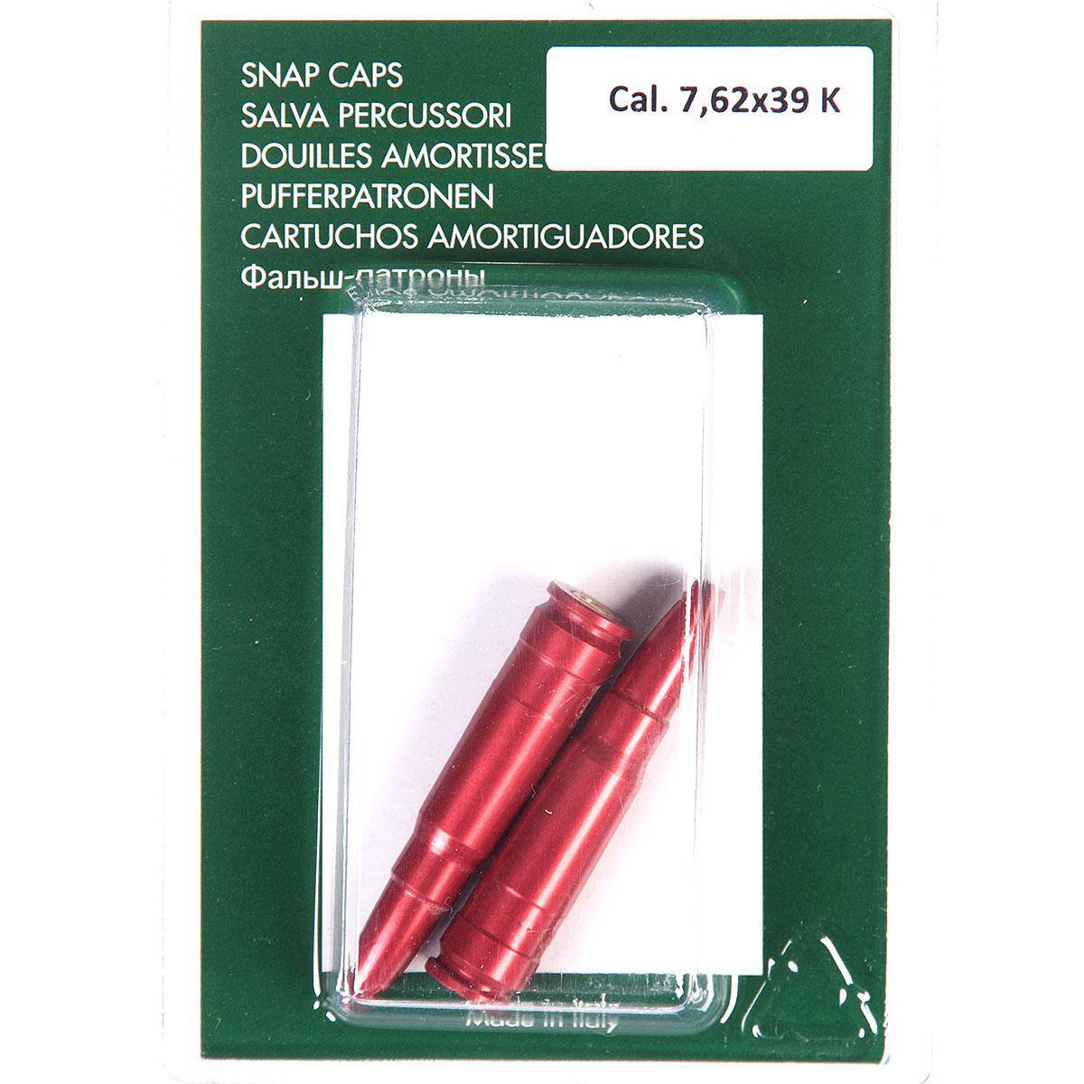 Aluminium Snap Caps (2pcs) Anodized