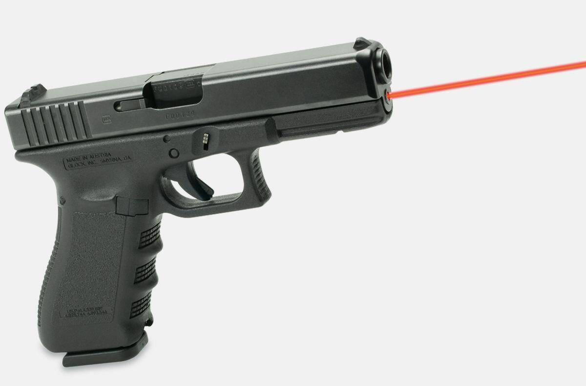 Wskaźnik laserowy w żerdzi do pistoletu