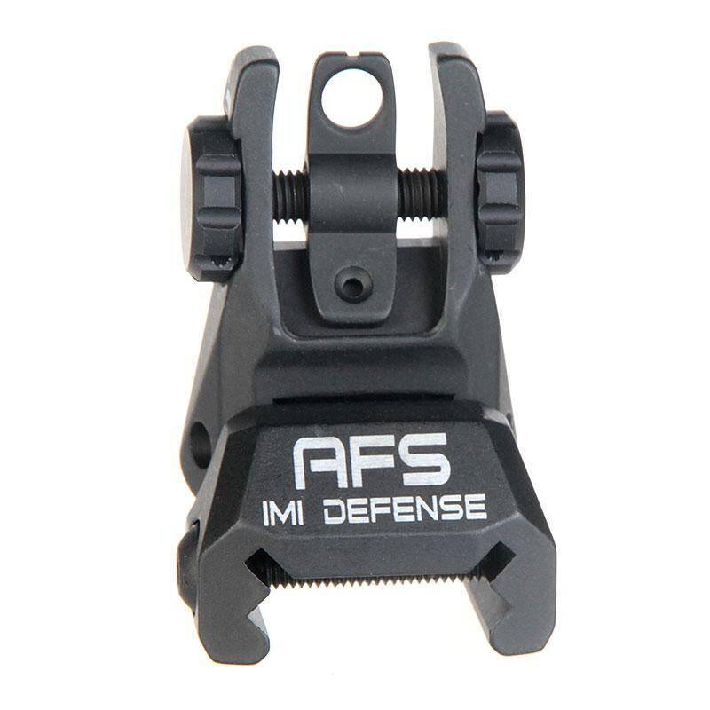 IMI AFS Aluminum Rear Flip Up Sight