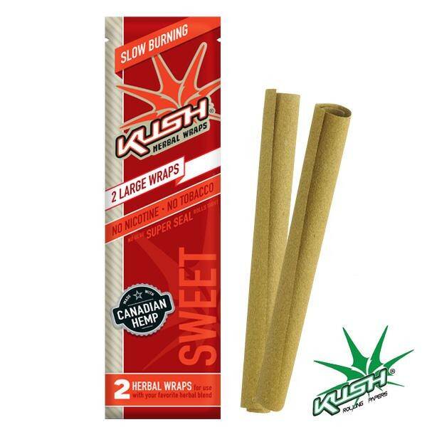 Kush Herbal Wraps (2-pak) - Sweet (Zdjęcie 1)