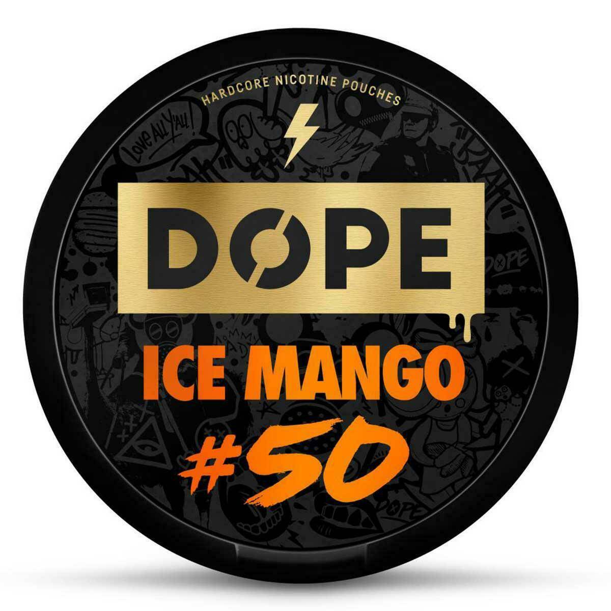 Saszetki nikotynowe DOPE - Ice Mango 50mg/g