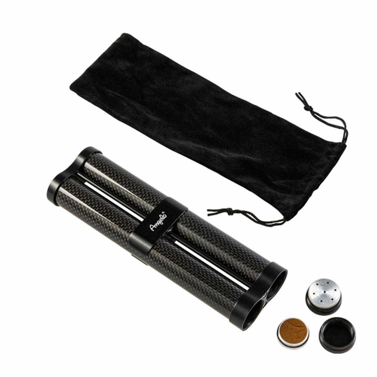 SEL-Angelo Etui na 2 cygara Carbon rings