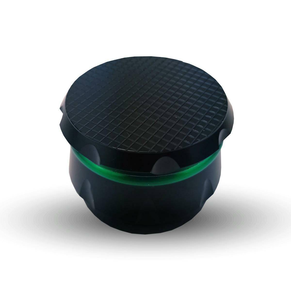 Młynek do tytoniu - Black, green ring