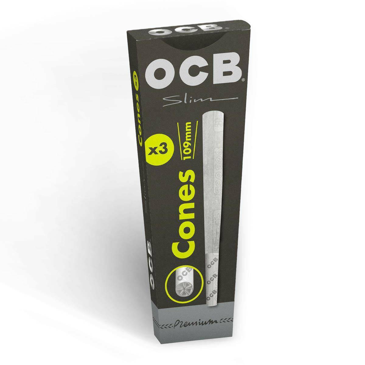 OCB Slim Premium Cones (x3) (Zdjęcie 1)