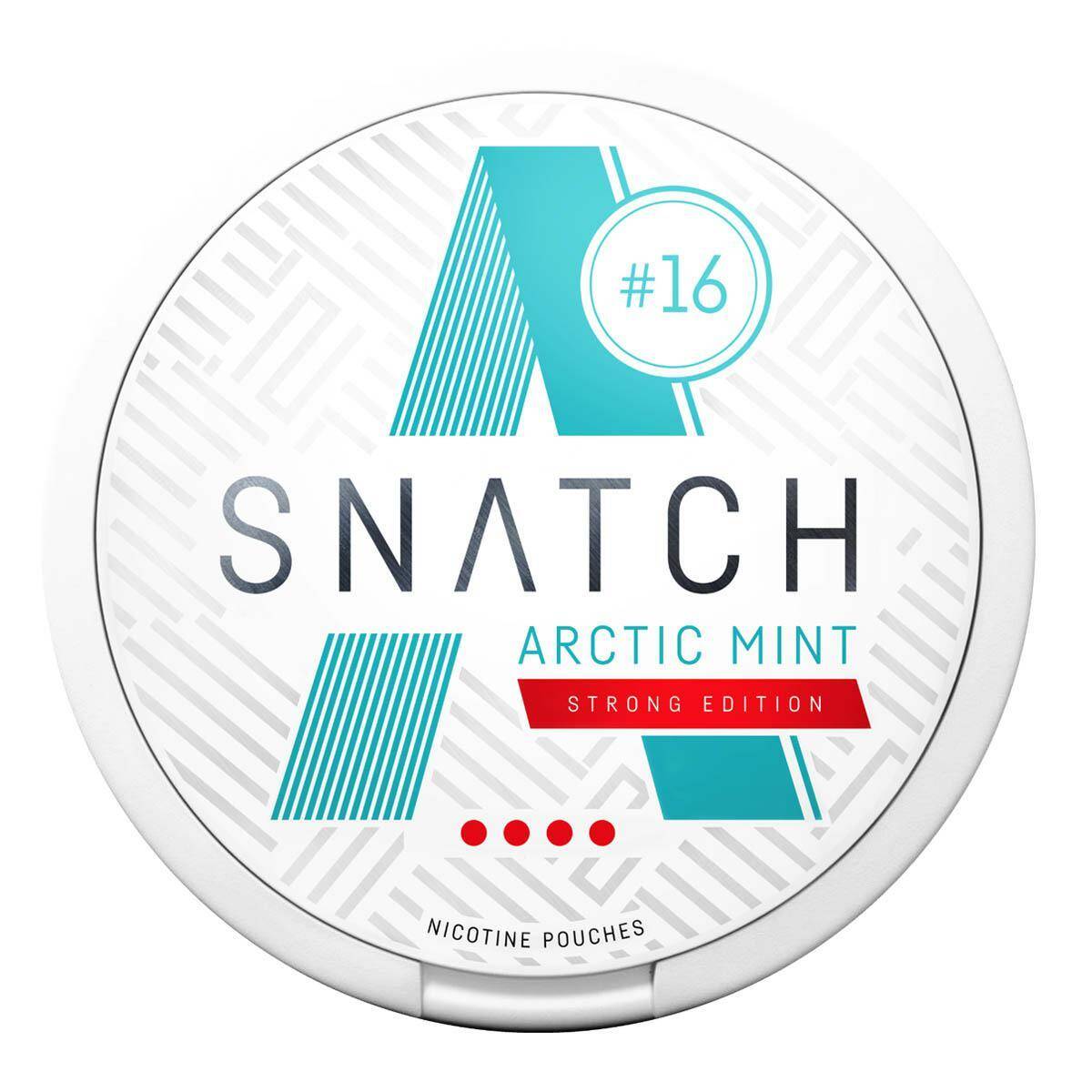 SNUS - Saszetki nikotynowe Snatch - Arctic Mint 16mg/g