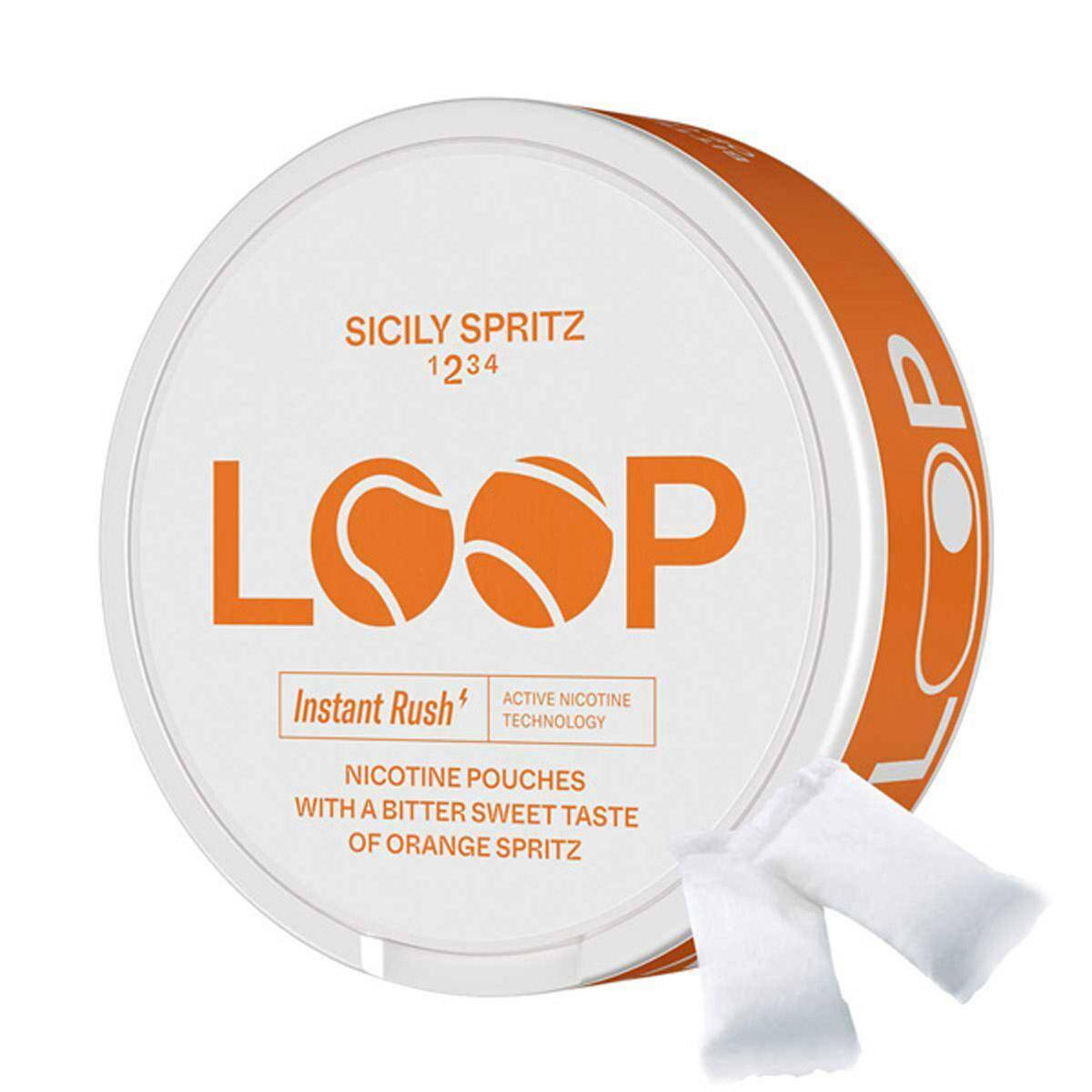 SNUS - Saszetki nikotynowe LOOP - Sicily Spritz 10mg/g (Zdjęcie 1)