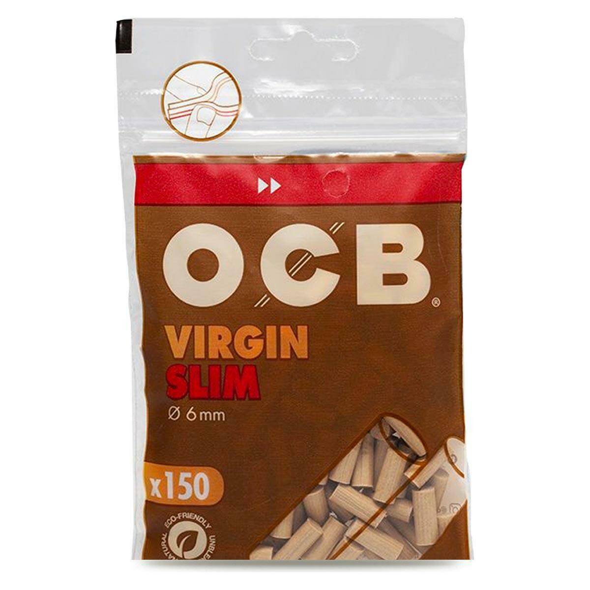 OCB Ø6 Slim Virgin Brown Filters