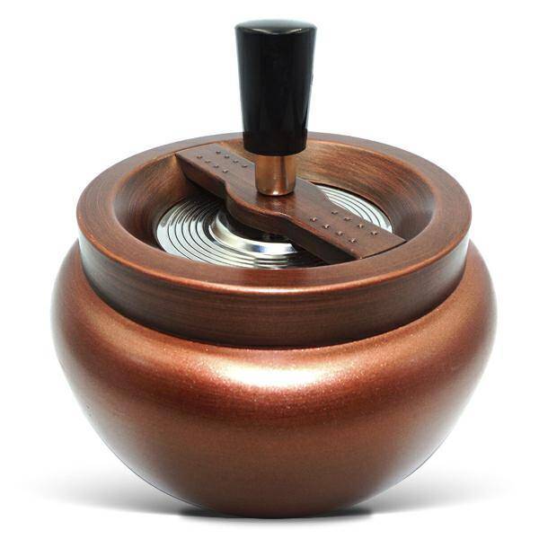 Popielniczka obrotowa - Antik Brass