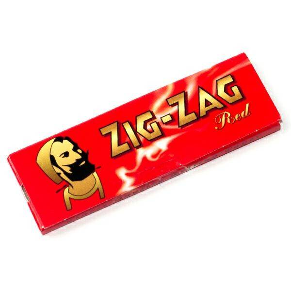 Bibułki ZIG-ZAG Czerwone (Zdjęcie 1)