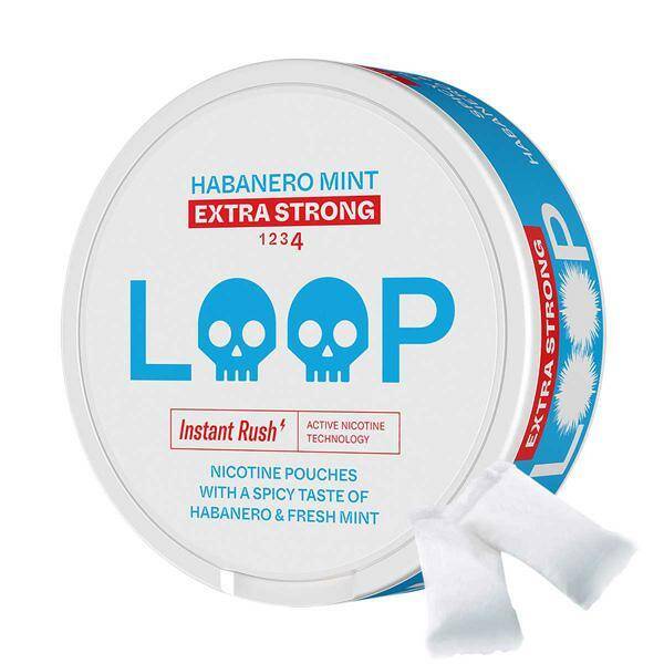 Nicotine Pouches LOOP - Habanero Mint 20mg/g