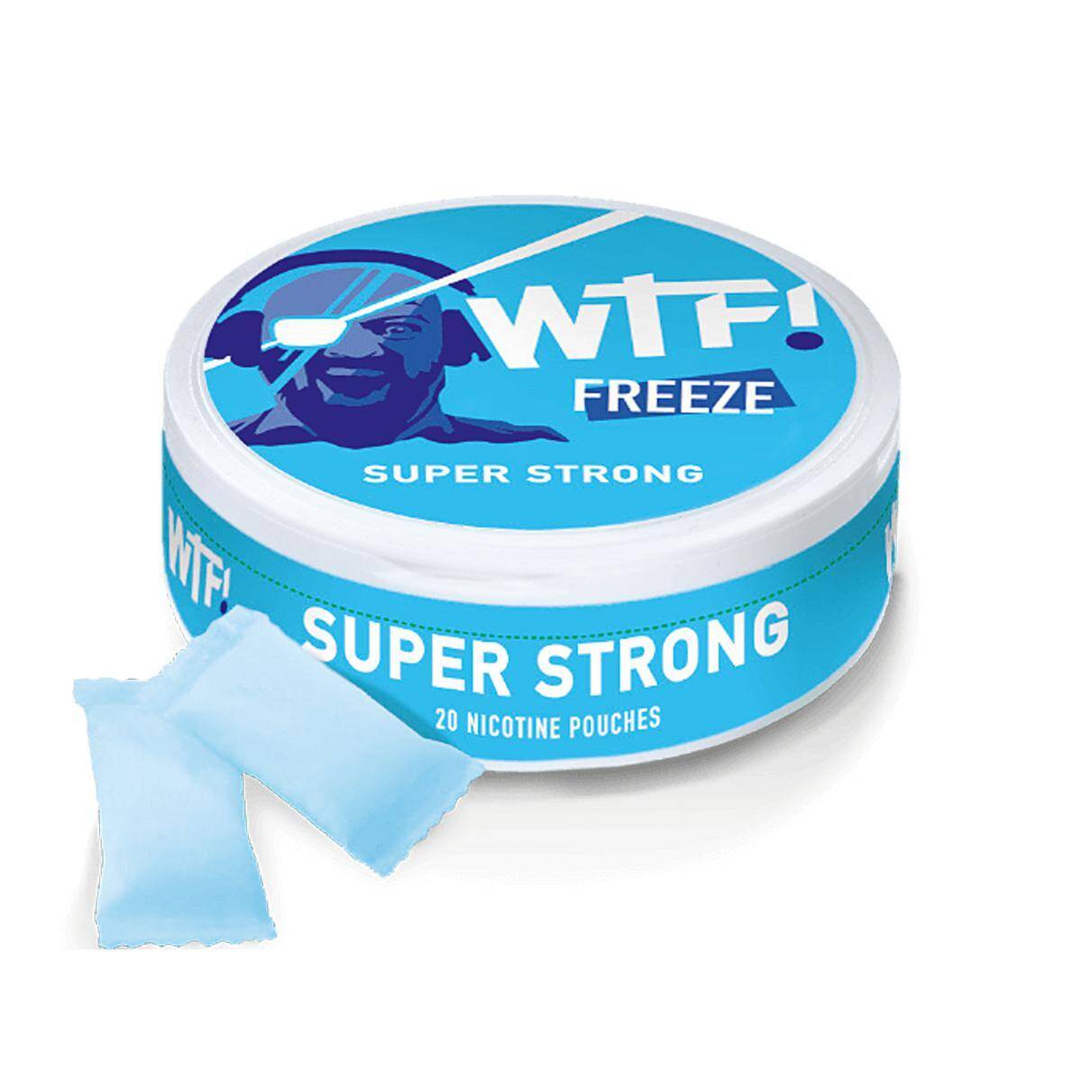 SNUS - Nicotine Pouches WTF - Freeze 20mg/g