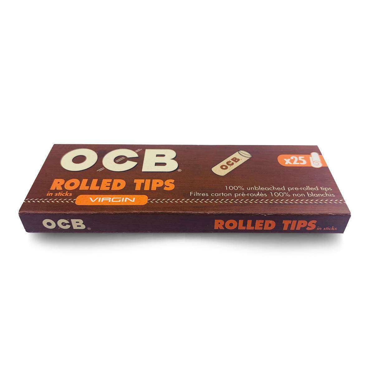 Filtry OCB Virgin Brown Pre Rolled Tips (Zdjęcie 1)