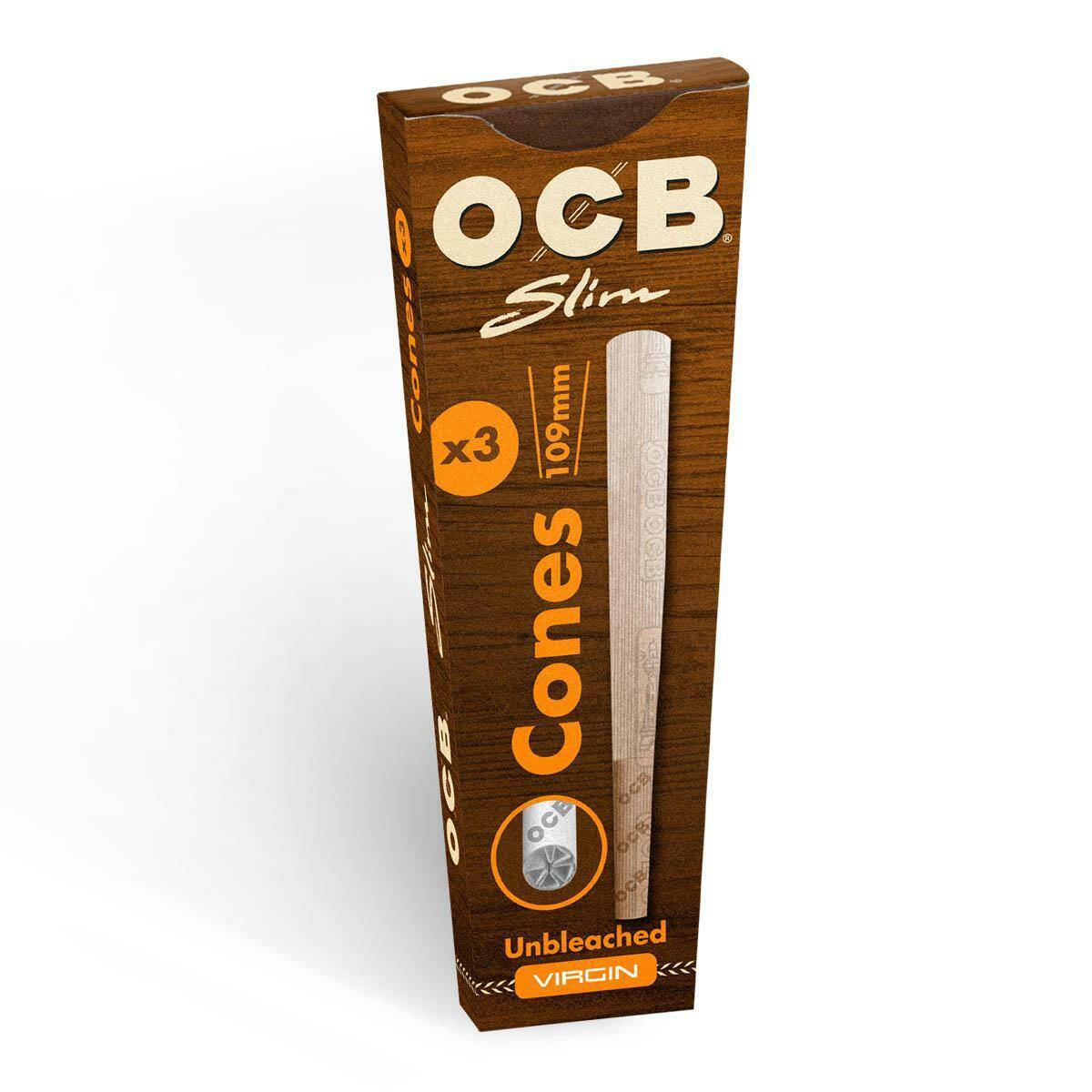 OCB Slim Virgin Cones (x3) (Zdjęcie 1)