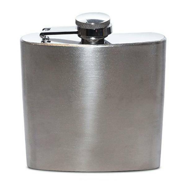 Hip-Flask Crafter`s Tanker Brushed Chrome (180ml)