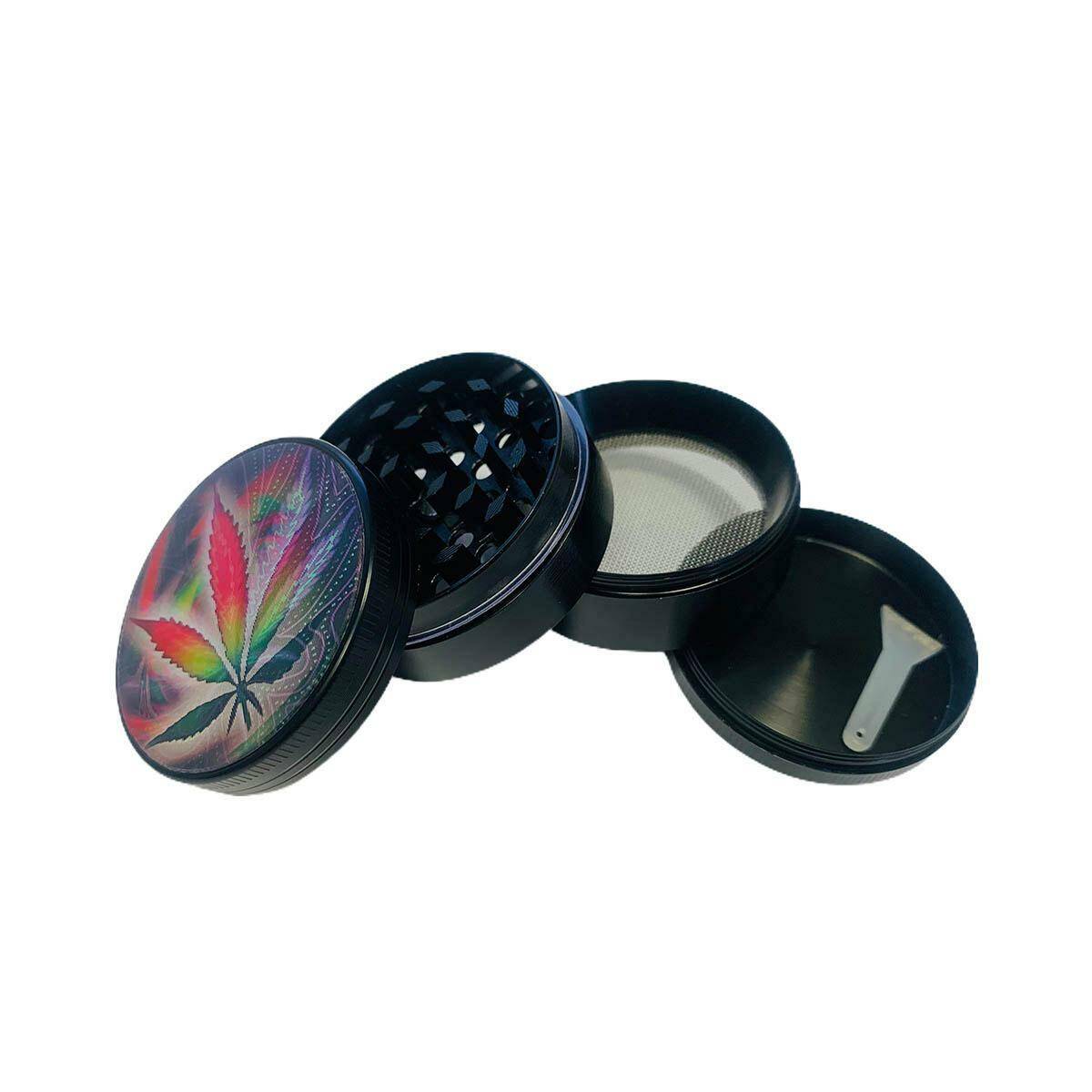 Tobacco Grinder High Fly - Leafs 3D (Photo 1)