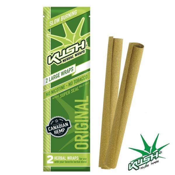 Kush Herbal Wraps (2-pak) - Original (Zdjęcie 1)