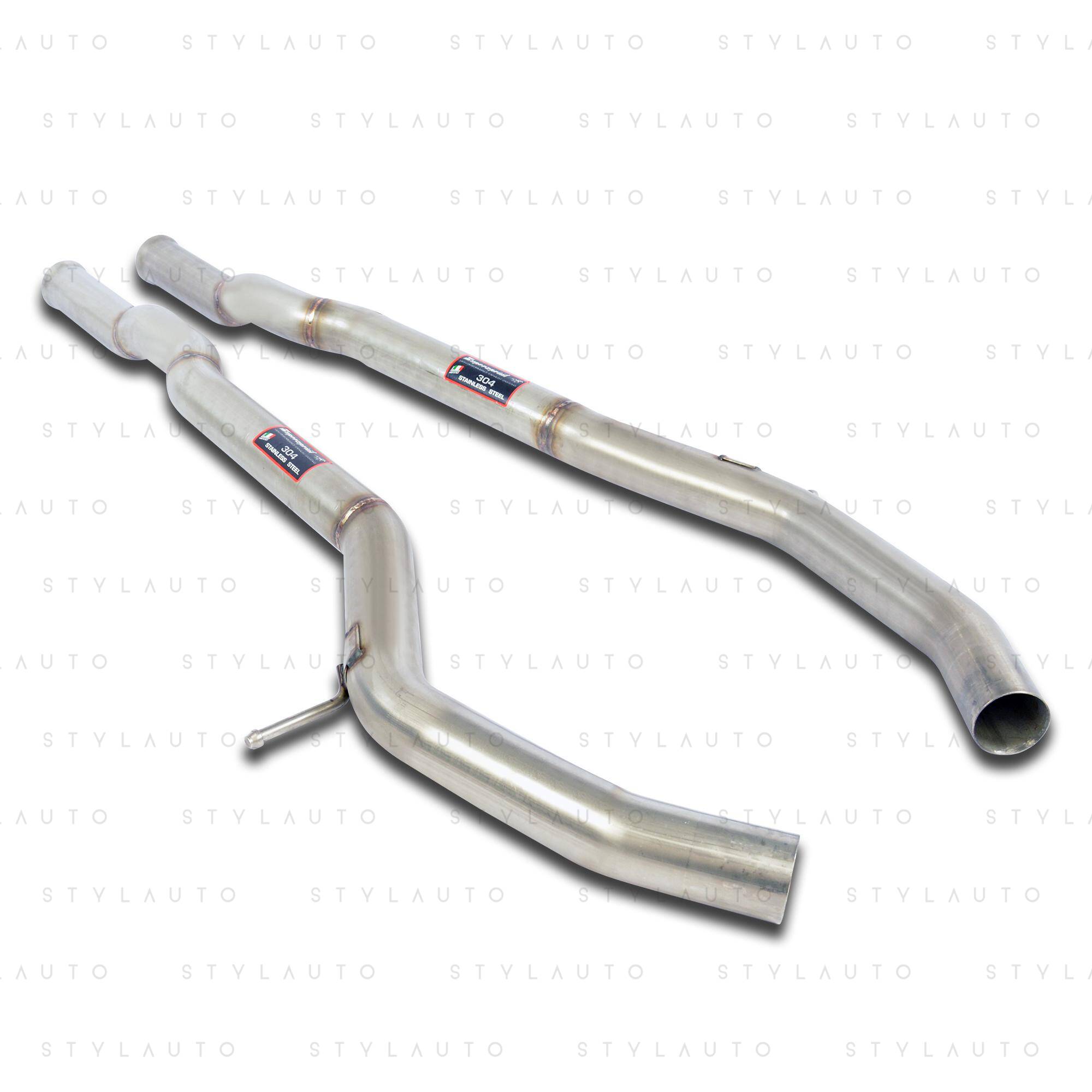 Supersprint Środkowy element układu X-Pipe (zastępuje środkowy tłumik OEM)