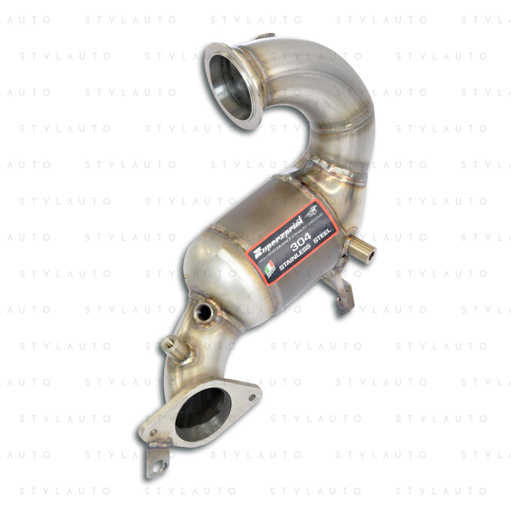 Supersprint Downpipe z katalizatorem metalicznym HJS Supersprint WRC 100CPSI