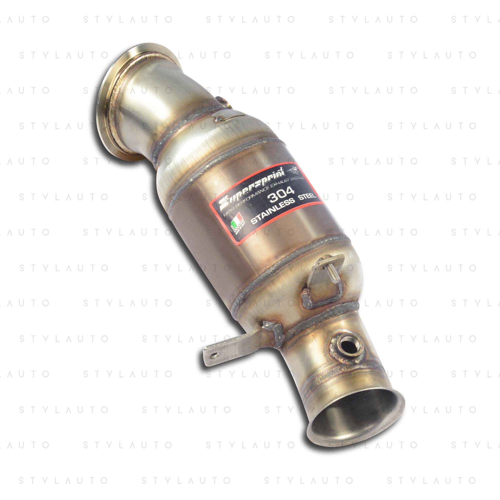 Supersprint Downpipe z katalizatorem metalicznym HJS Supersprint WRC 100CPSI