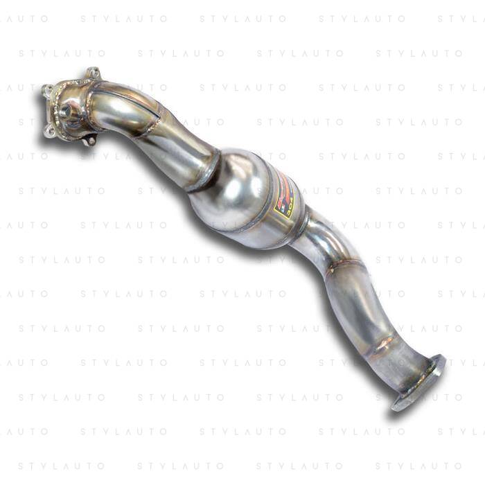 Supersprint Downpipe z katalizatorem metalicznym HJS Supersprint lewy