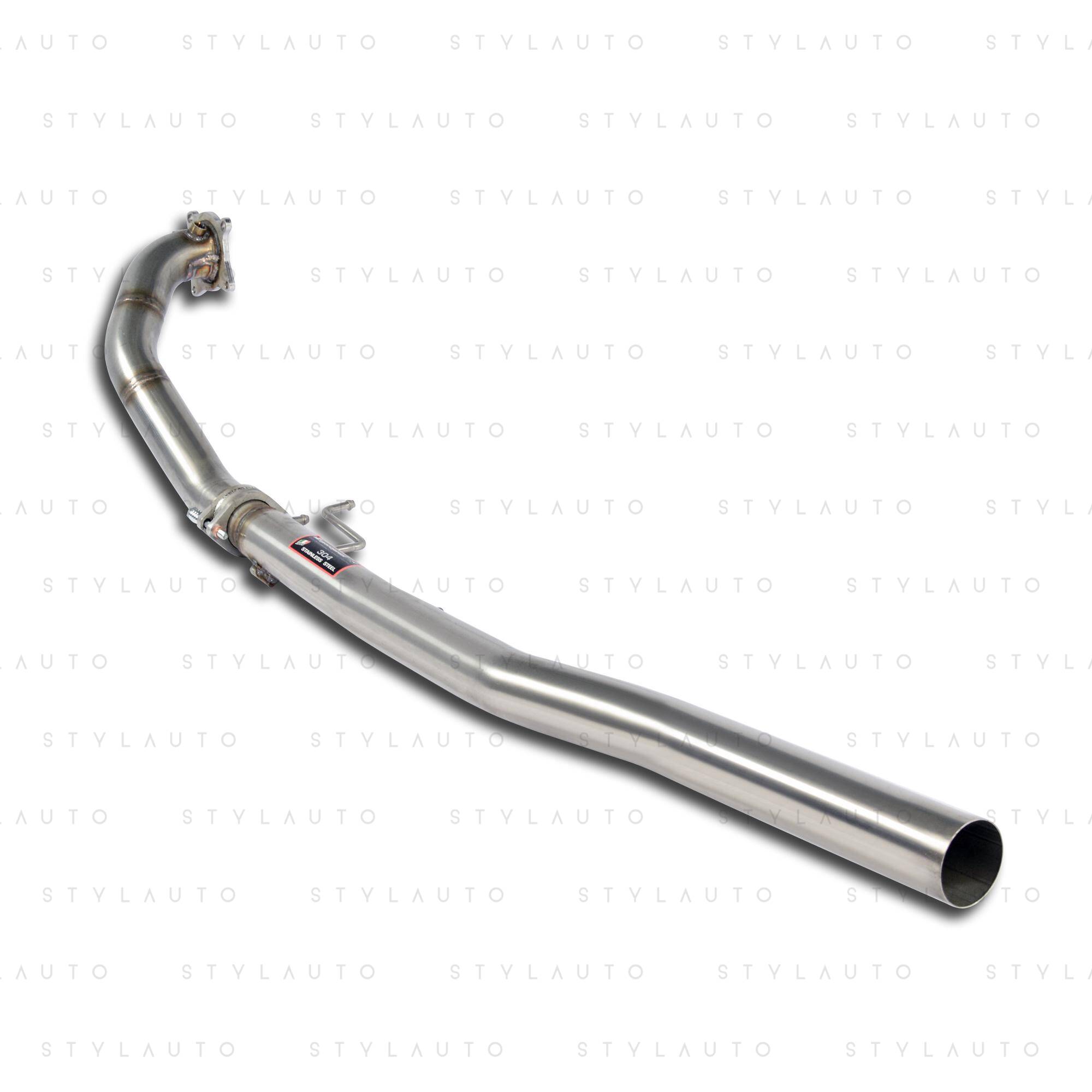 Supersprint Turbo downpipe zestaw łączy turbinę z środkową częścią układu (zastępuje katalizator)